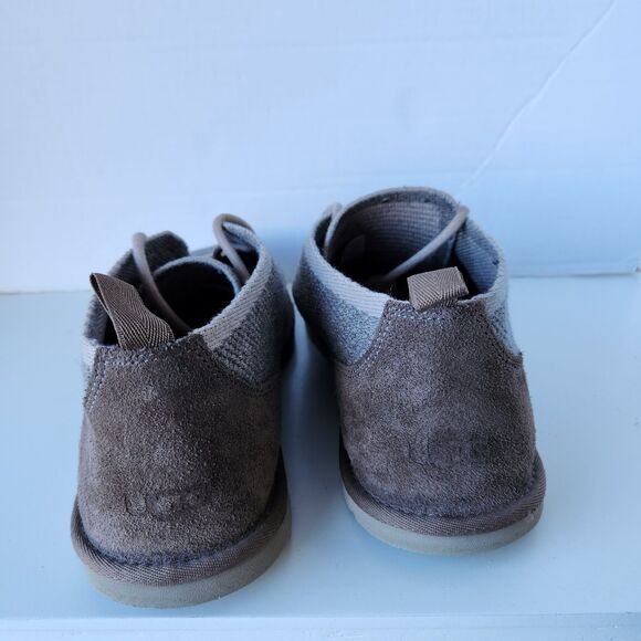 UGG Hyperweave Wool "Dark charcoal"  Mens Chukka Boot Shoes  US Size 10 - Picture 4 of 9